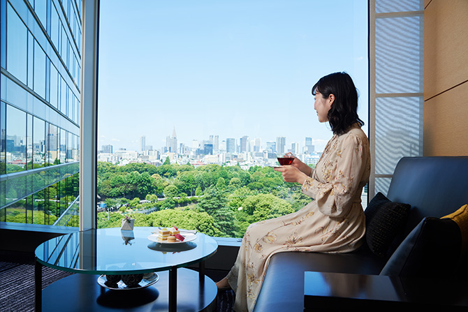 限定6大特典の1 エグゼクティブハウス 禅 24 時間ステイ 1 泊の様子